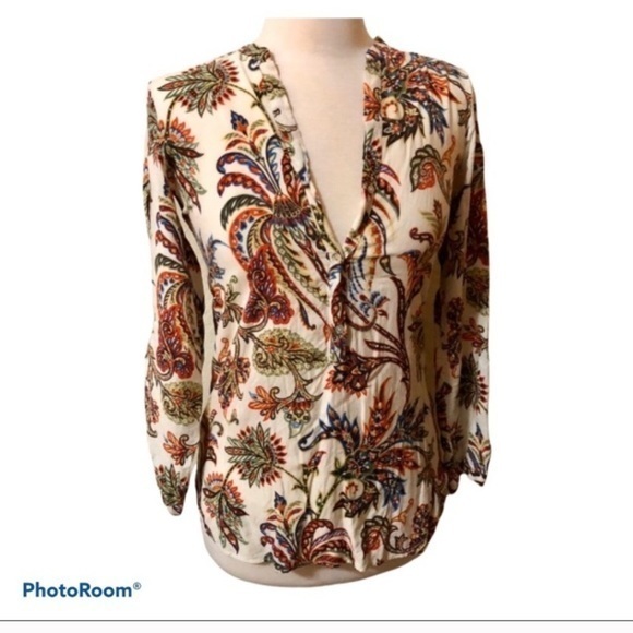 Zara Tops - ZARA gorgeous vibrant lightweight top